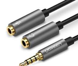 Audio kabel Ugreen 3.5mm Male to 2 Female 