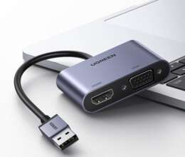 UGREEN USB 3.0 TO HDMI / VGA CONVERTER CM449 (20518 )