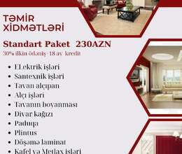 Kreditlə təmir – Təmir və tikinti – ucuztap.az