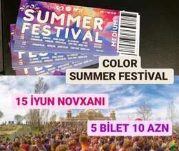 Color Festival üçün endirimli biletlər – Konsertlər – ucuztap.az