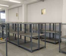 Anbar rəflərin hazırlanması