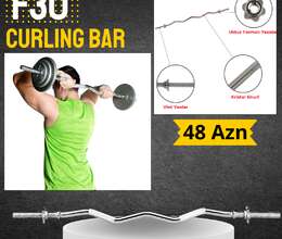 Qrif Barbell Bar Ştanq F30 və F50