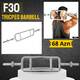 Qrif Barbell Bar Ştanq F30 və F50