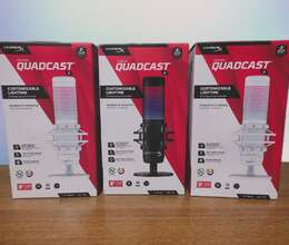 "HyperX Quadcast S Qara RGB" professional mikrofon