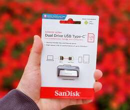 Sandisk 128 Gb Ultra Dual Usb 3.1 Type C avadanlıqlar üçün