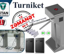 Turniket sifarişi (Vertical tripod turnstile)