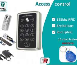 Access control (kart və şifrə (kod)