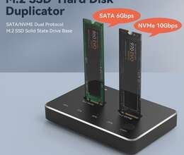 DUAL M.2 SSD Docking SATA/NVME