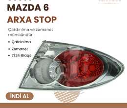 Mazda 6 Arxa Stop