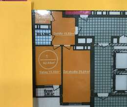 Satılır Yeni tikili, 63m², 2-Otaqlı