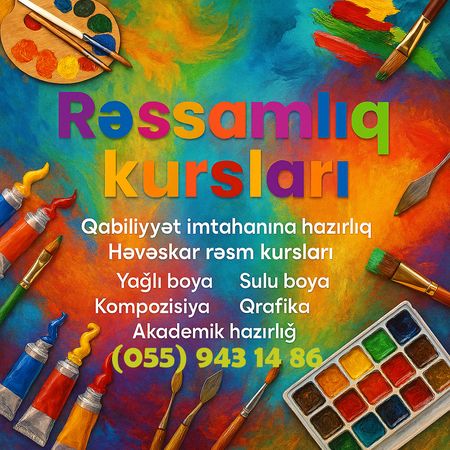 Həvəskar Rəsm Və Qabiliyyət Imtahanlarna Hazırlıq – Bakı – ucuztap.az