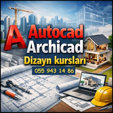 Autocad Arçicad 3ds Max Vray Kursları – Hazırlıq kursları – ucuztap.az