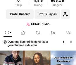 Tiktok hesabı