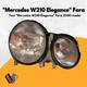 Mercedes W210 Elegance Faraları