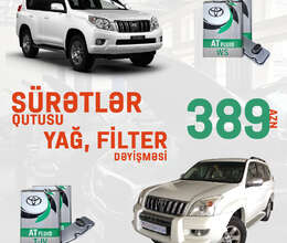 Toyota sürətlər qutusu yağı