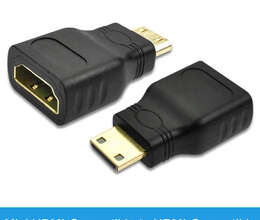 Mini HDMI-compatible to HDMI-compatible Adapter