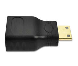 Mini HDMI-compatible to HDMI-compatible Adapter
