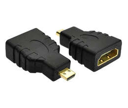 Micro HDMI-compatible To HDMI-compatible Adapter
