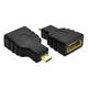 Micro HDMI-compatible To HDMI-compatible Adapter