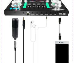 Live SoundCard A2 Canlı Yaym Açmaq Musqi Yazmaq Karoke Oxumaq Və.S Üçün Səs kart – Aksesuarlar – ucuztap.az