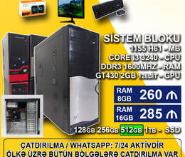 Sistem Bloku DDR3 1155 H61/Core i3 3240