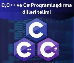 C,C++ və C# Proqramlaşdırma dilləri təlimi