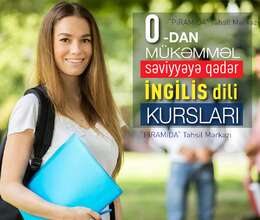 İngilis dili kursları - 0”-dan mükəmməl səviyyəyə qədər