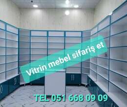 Vitrin mebeli sifarişi