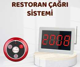 Restoran çağrı sistemi satışı və quraşdırılması