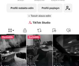 Tik tok səhifəsi