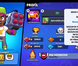 Brawl Stars hesabı 24 k