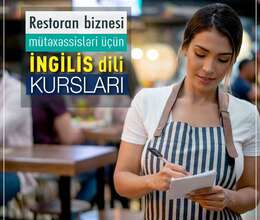 Restoran biznesi mütəxəssisləri üçün İngilis dili kursları