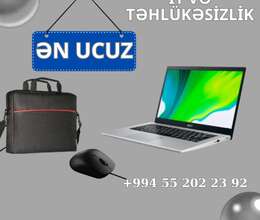 ACER Aspire Notbuk Çanta və mouse hədiyyə