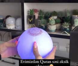 Oxuyan quran lampa