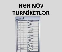 Boy Turniketlər (Full-Height Turnstiles)