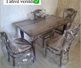 Masa və oturacaqlar 