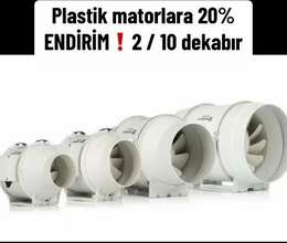 Havalandırma üçün Plastik Motor