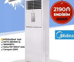 Şkaf-sütun tipli kondisioner Midea 