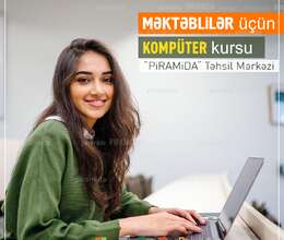 Kompüter kursları məktəblilər üçün