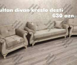 Divan kreslo sifarişlə hazırlanır 