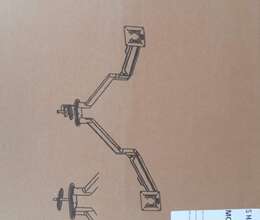 Qoşalı Monitor tutacağı