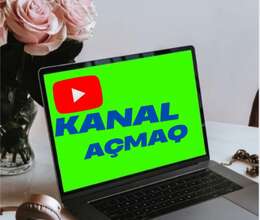 Youtube kanal qurmaq youtube kanal mütəxəssisi – Reklam və dizayn – ucuztap.az