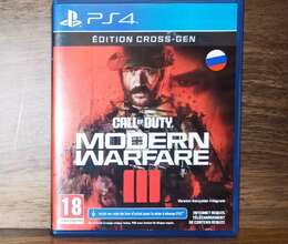 PS4/PS5 üçün "Call of Duty Modern Warfare 3" oyun diski