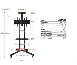 Təkərli Televizor Stendi Satıram