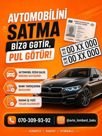 Avto Kredit / Avto lizinq – Bakı – ucuztap.az