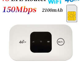 4G LTE Cib WiFi Modemi – Sürətli və Portativ (150Mbps, Batareyalı)