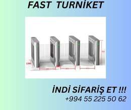 Fast turniketlər (şüşəli, sürətli) daxili