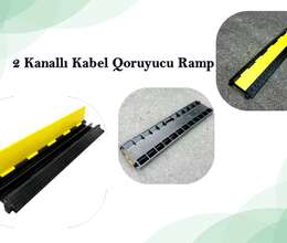 2 Kanallı Kabel Qoruyucu Ramp