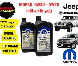 “MOPAR” mühərrik və transmissiya yağı