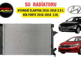 "Hyundai Elantra 2016-2018" su radiatoru